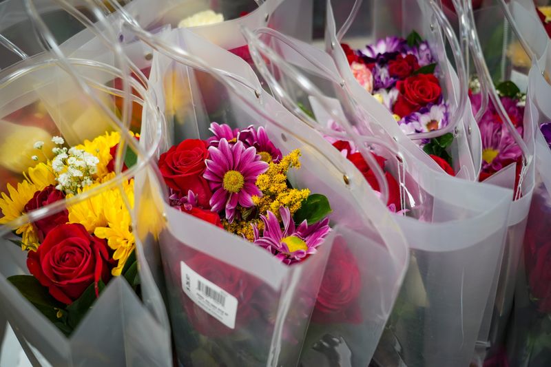 Mother's Day flowers for sale at Walmart, May 11, 2025, Garfield, NJ, USA. Yannick Peterhans/NorthJersey.com