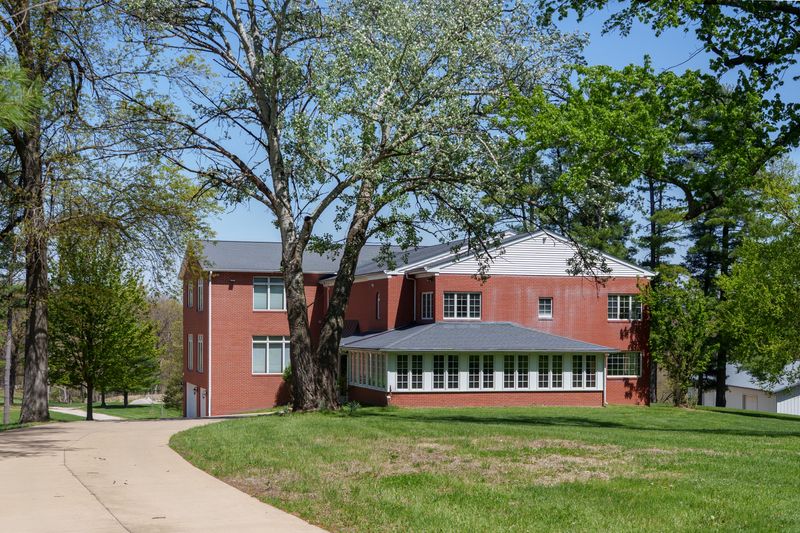 This home on a 13.75-acre wooded lot at 22500 Spring Creek Road in Washington is listed for $1.15 million.