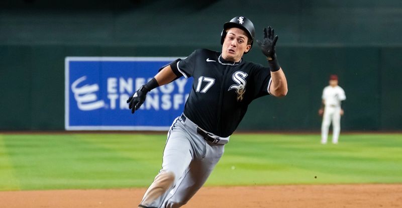 Chicago White Sox outfielder Sam Antonacci rounds the bases after hitting a two run inside the park home run against the Arizona Diamondbacks at Chase Field on April 21, 2026.