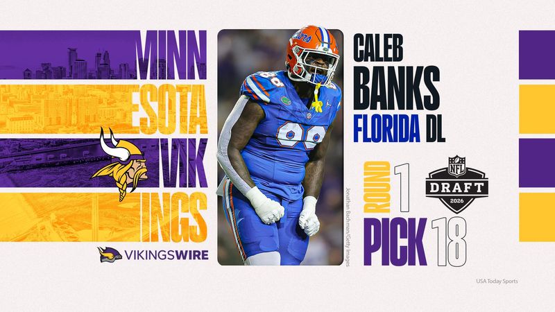2026 NFL Draft: Vikings select Caleb Banks