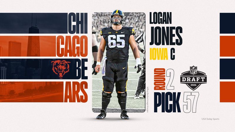 2026 NFL Draft: Bears select Logan Jones