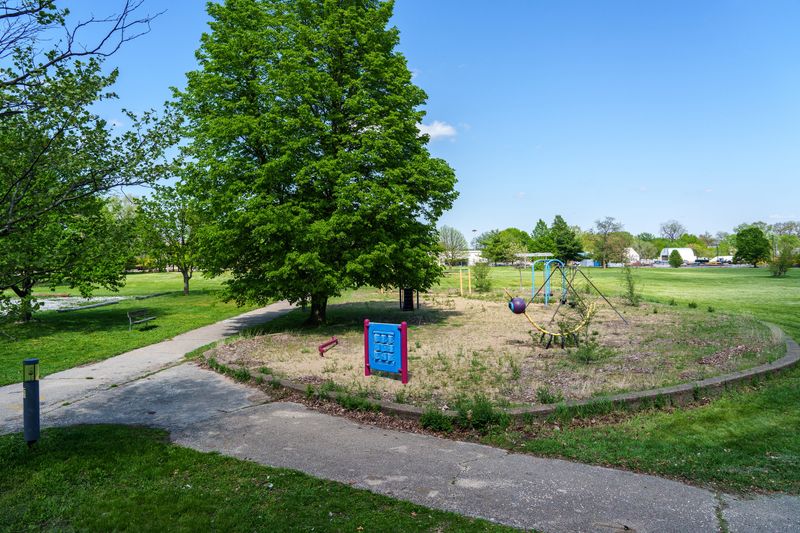 The old Detweiller Playground at Detweiller Marina is part of a proposed expansion plan for O’Brien Steel.