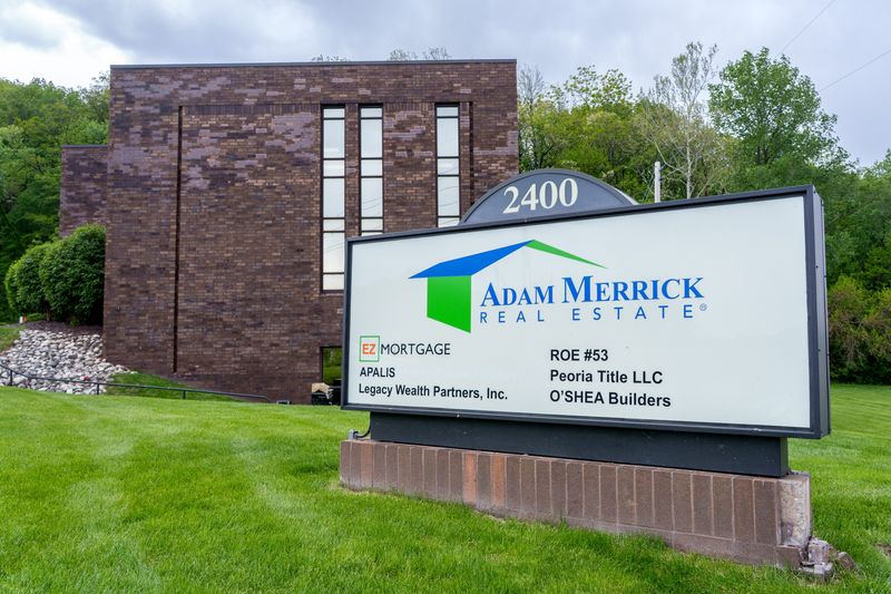 Adam Merrick Real Estate in East Peoria was named the Best Real Estate Company in the Peoria area in the 2025 Community's Choice Awards.