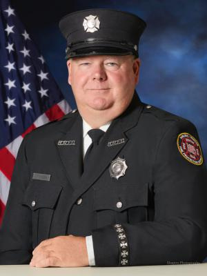Harlem-Roscoe Fire Department firefighter-paramedic John Morgan, 53.