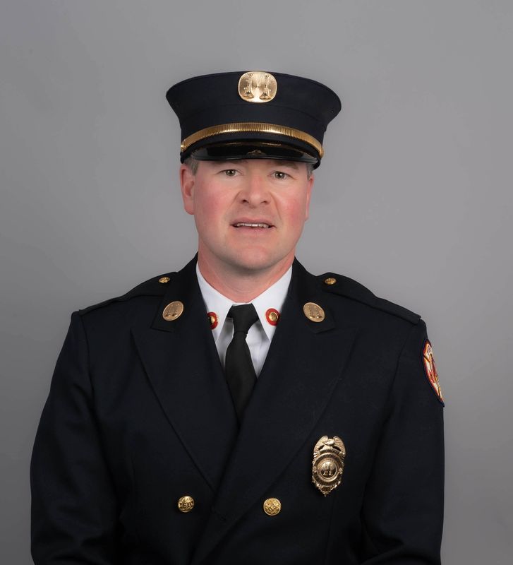 Josh Harris, new chief of prevention for the Peoria Fire Department.