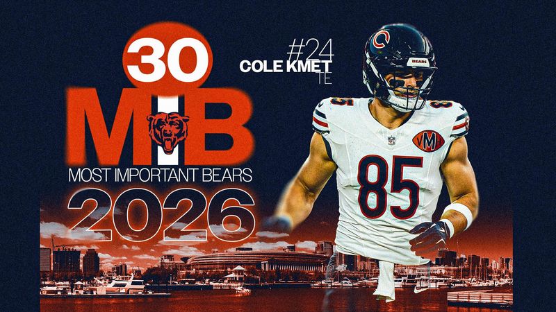 Most Important Bears of 2026: TE Cole Kmet