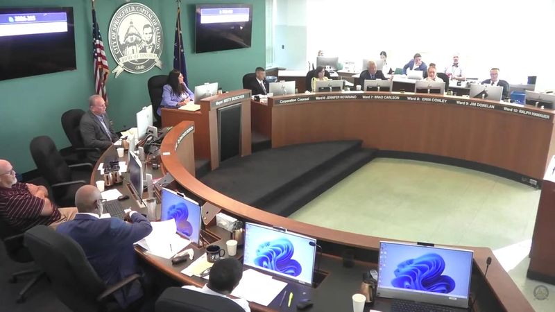 Springfield's City Council on July 7, 2026.