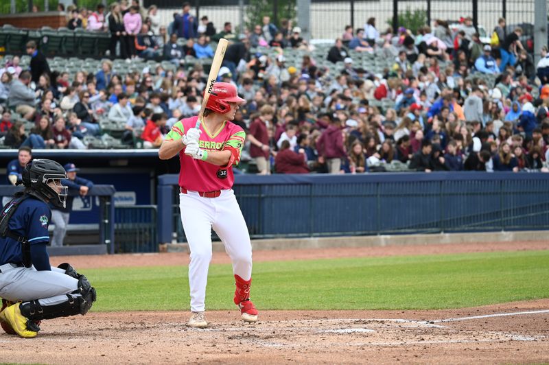 Peoria Chiefs catcher Cade McGee leads the current team roster with 11 home runs. The Chiefs are challenging their single-season franchise record for most home runs by the team.