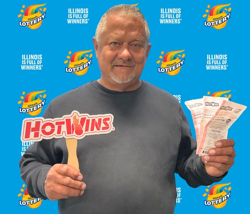 A Rockford resident identified as "Robert," has won three HotWins cash prizes since the game launched in November, adding on to his winning streak that began last summer by hitting a Lucky Day Lotto $200,000 jackpot.