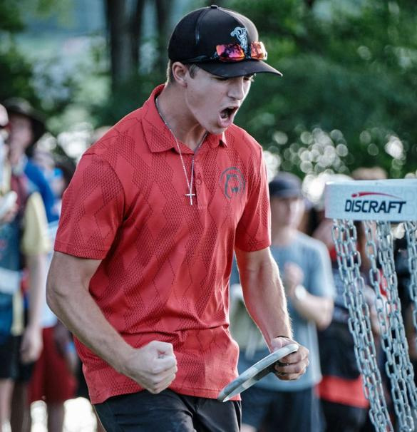 Michigan 18-year-old Luke Taylor won the 2026 Discraft Ledgestone Open tournament that played out in Eureka on Sunday, Aug. 2, 2026.
