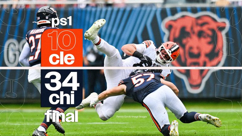 Preseason Week 1: Bears 34, Browns 10