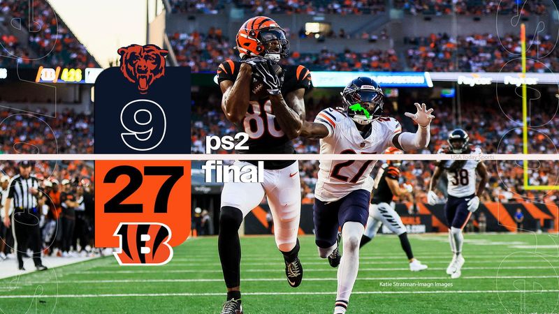 NFL Preseason Week 2: Bears 9, Bengals 27