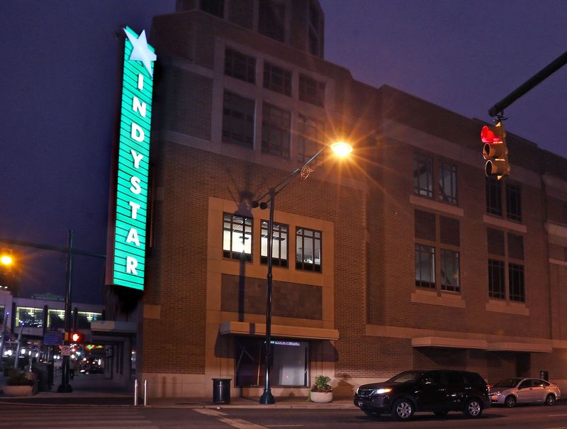 IndyStar's new building on Georgia and Meridian streets.