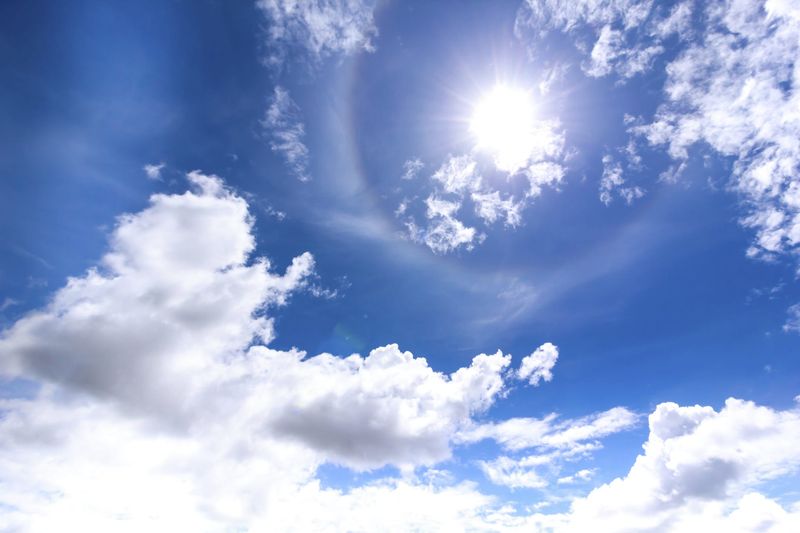 Myth #2: High noon is the hottest time of day. While the sun is highest in the sky at noon, that is typically not the hottest time. High temperatures usually occur from about 3-4:30 p.m., when the earth is still receiving more heat from the sun than it is radiating back into space.