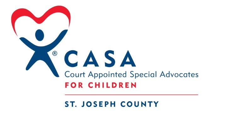 CASA is St. Joseph County's Court Appointed Special Advocates program that advocates for kids who are involved in the juvenile court system because of abuse and/or neglect.