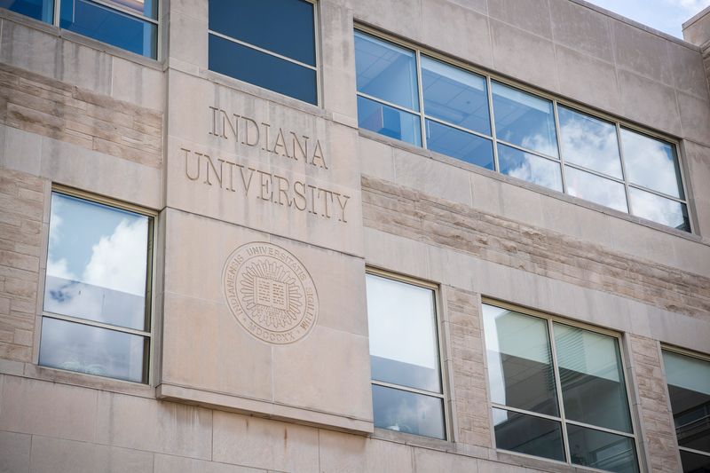 Indiana University on Wednesay, May 22, 2024.