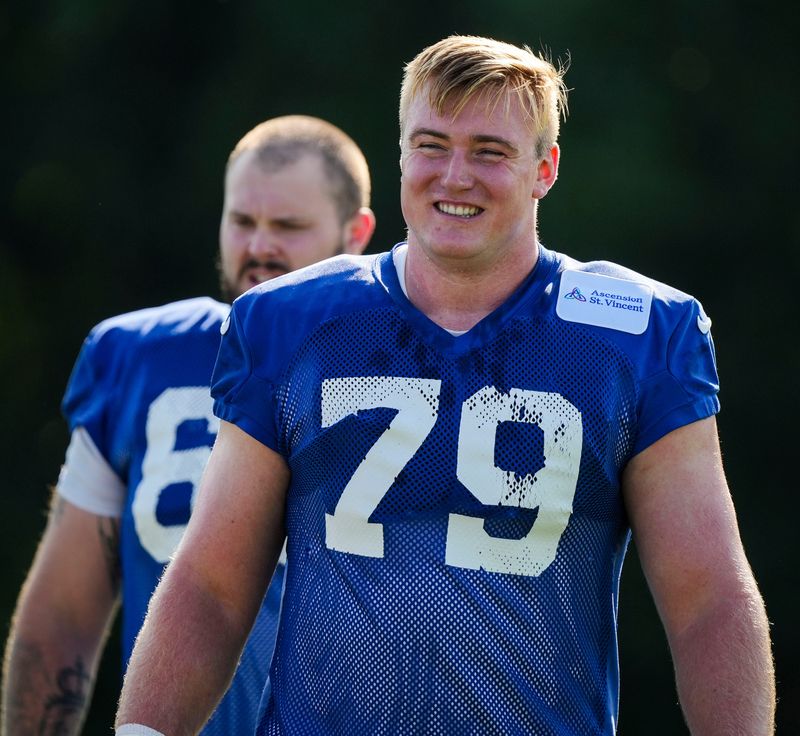 Indianapolis Colts left tackle Bernhard Raimann is heading into a contract season in 2025.