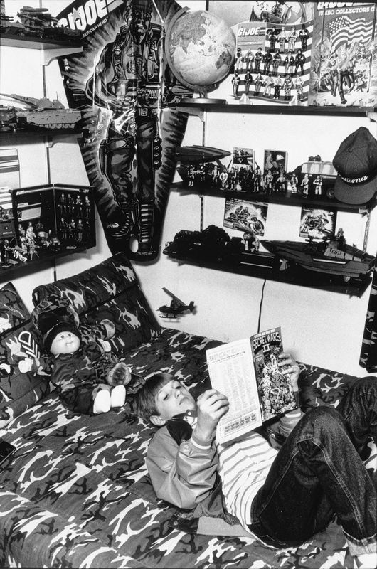 Ryan White looked like a typical 14-year-old resting in his Kokomo bedroom lined with the dozens of military items and G.I. Joes he collected. April 17, 1986