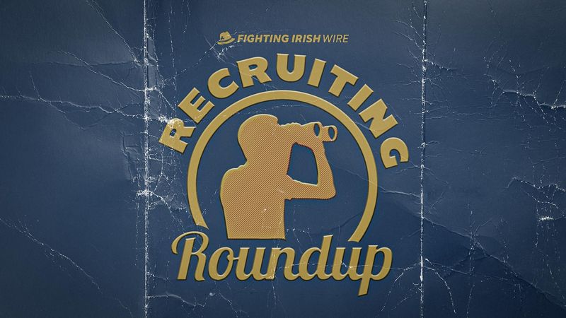 Notre Dame football recruiting recap roundup graphic