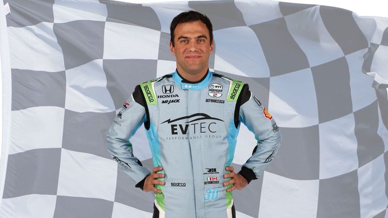 Devlin DeFrancesco, 2025 IndyCar Series driver