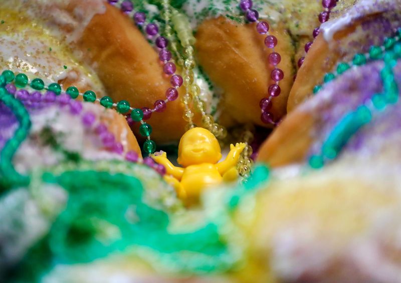 King Cake at Simple Simon Bakery in Appleton, Wis. on Monday, February 17, 2025. 
Wm. Glasheen USA TODAY NETWORK-Wisconsin