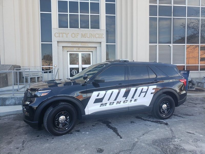 Muncie police car