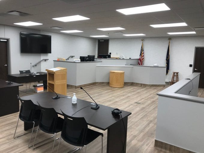 Delaware Circuit Court courtroom