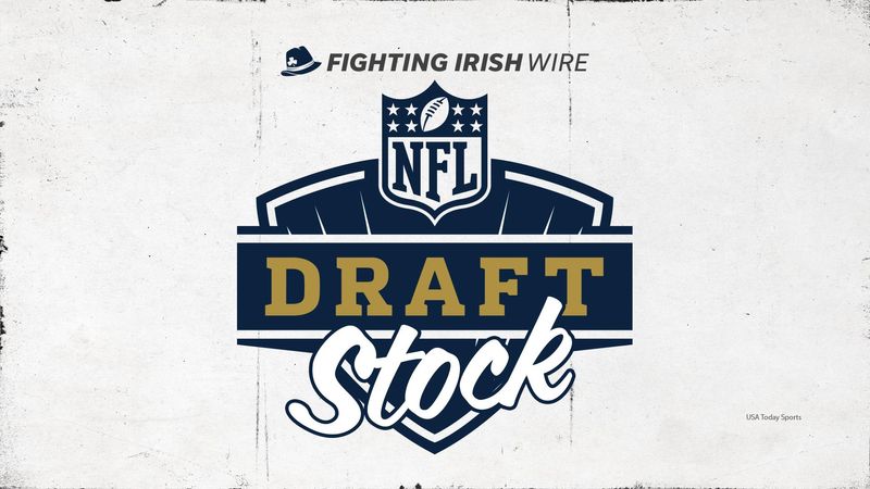 Notre Dame football NFL draft stock