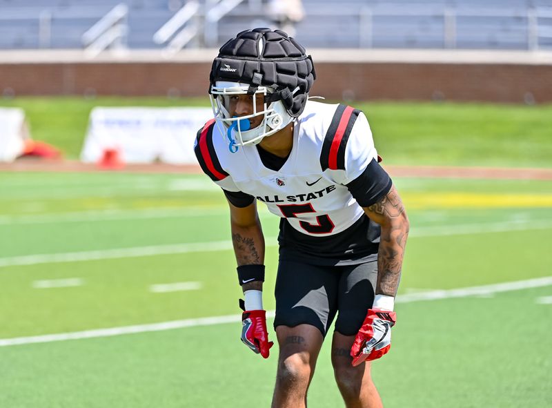 Ball State defensive back Roman Pearson during the Ball State football Spring Showcase at Scheumann Stadium on Saturday, April 12, 2025.
