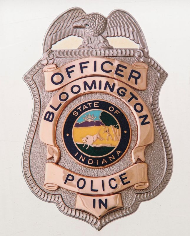 A Bloomington Police Department vehicle on Friday, May 23, 2025.