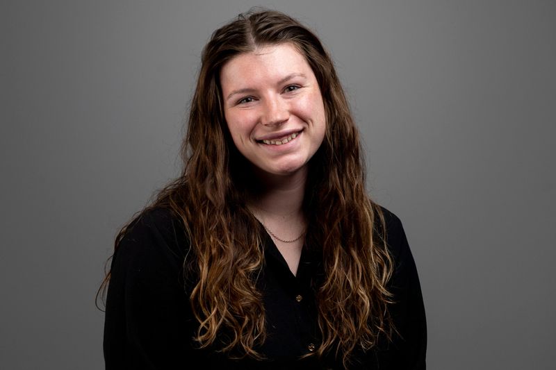 IndyStar first amendment reporter Cate Charron on Tuesday, June 3, 2025, in Indianapolis.
