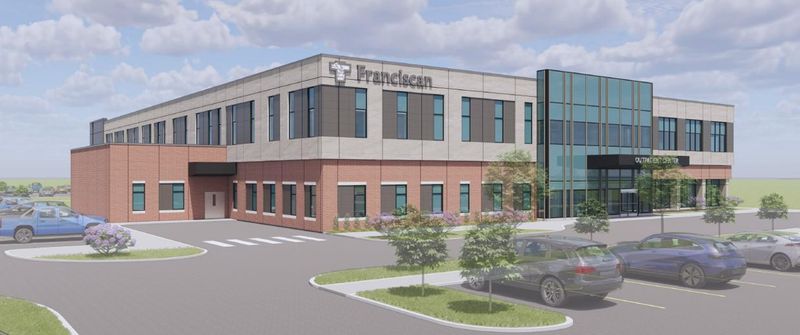 Franciscan Health Lafayette announced plans Wednesday to construct a freestanding Emergency Department by the end of 2027. The facility will share the same campus as the hospital's OrthoIndy Surgery Center, which is actively under construction.