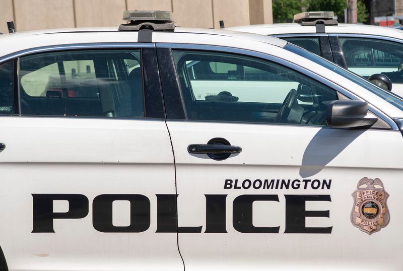 A Bloomington Police Department vehilce on Friday, May 23, 2025.