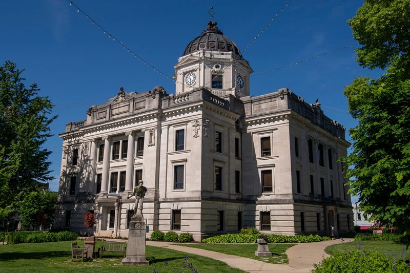 The Monroe County Courthouse on Friday, May 23, 2025.