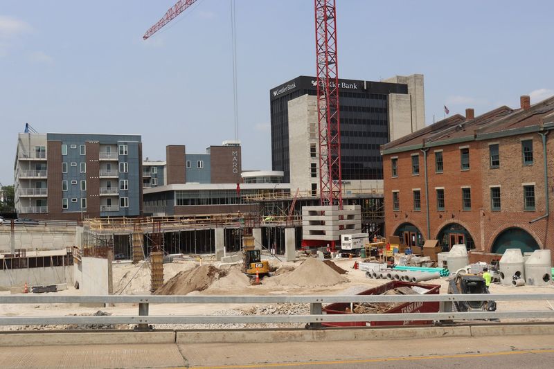The John Purdue Block development will begin construction at 3 a.m. on Monday to accommodate for weather concerns.