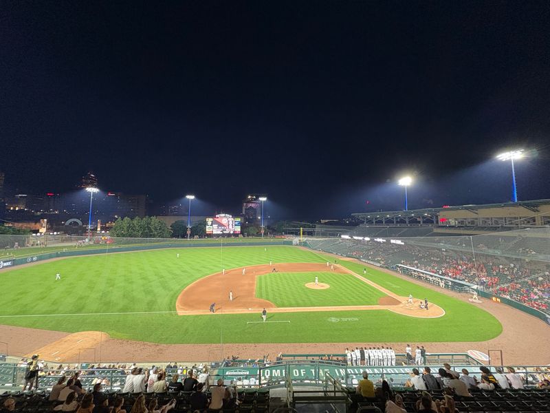 Victory Field is pictured during the 2025 IHSAA baseball state championship game between Jasper and Andrean Friday, June 20, 2025 in Indianapolis.