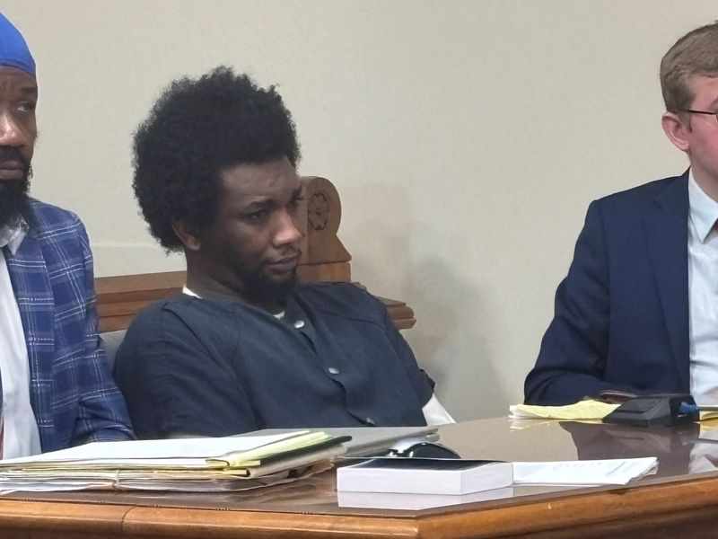 Eliasard Moneus showed little emotion Tuesday, July 1, 2025, after he received a 92-year sentence for killing his 3-month-old son, Jacob, and attempting to kill his wife on Aug. 10, 2024.