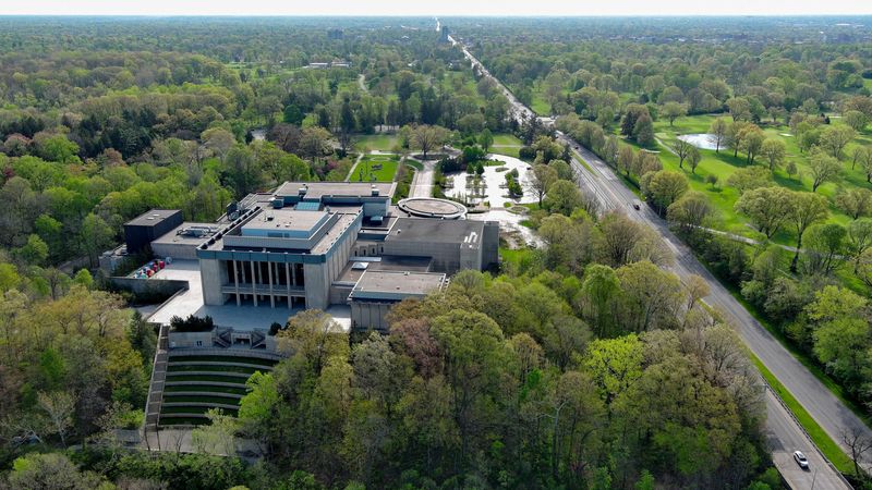 Newfields is seen Monday, April 28, 2025, in Indianapolis.