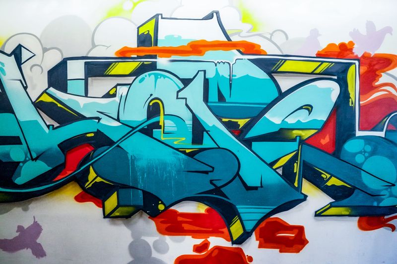 A graffiti style mural created by a previous youth client experiencing homelessness decorates Outreach (2416 E New York Street) on Wednesday, July 2, 2025, in Indianapolis.