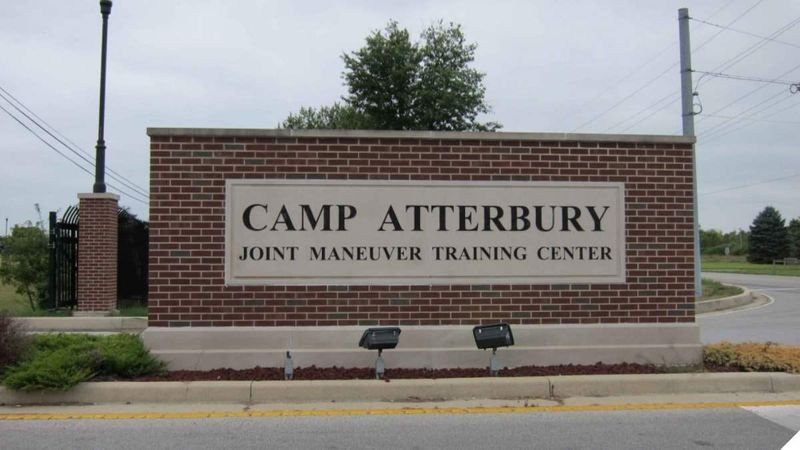 Camp Atterbury, located near Edinburgh, Indiana.