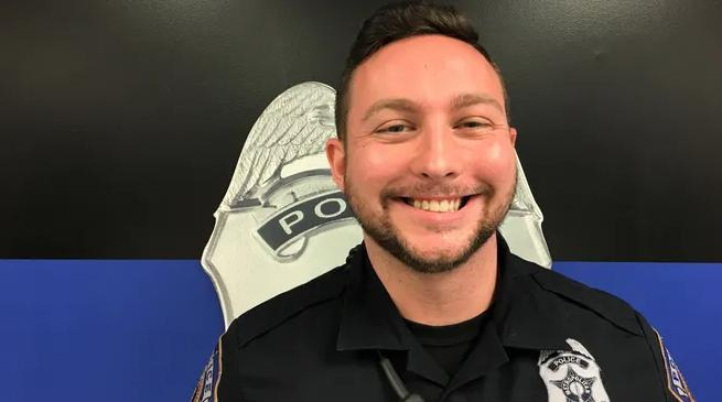 Indianapolis Metro Police Department officer Nichola Cauley is shown in this 2017 photo. Cauley was jailed and placed on administrative leave on July 18, 2025, after he was accused of official misconduct and harassment.