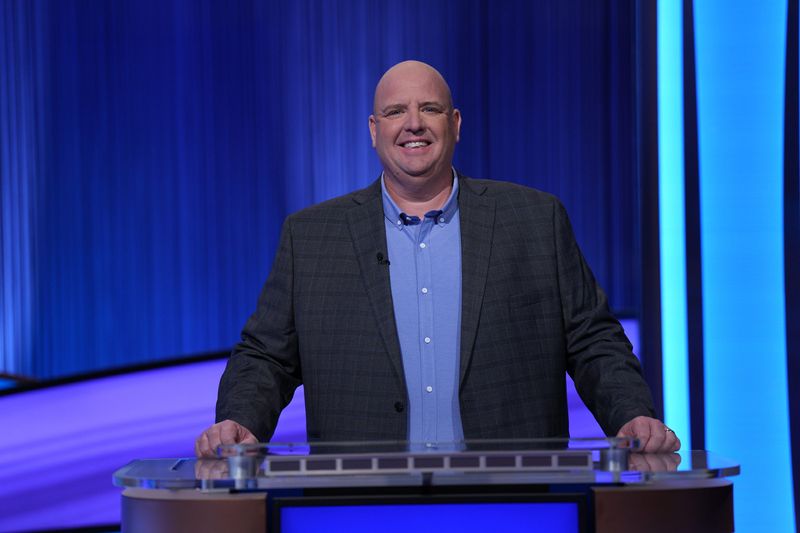 Fishers firefighter Jeff Hague appears on a taping of 'Jeopardy!' (Tyler Golden/Sony Pictures Television, Jeopardy Productions Inc.)