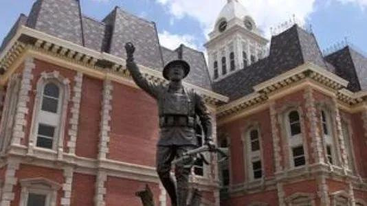Randolph County Courthouse in Winchester, Indiana.