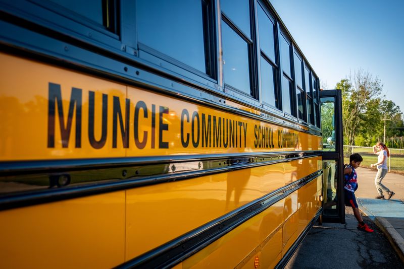 Muncie Community Schools bus
