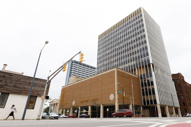 The St. Joseph County-City Building on Tuesday, Aug. 19, 2025, in South Bend.