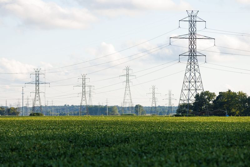 A proposed data center site near New Carlisle in August 2025. MICHAEL CLUBB/SOUTH BEND TRIBUNE