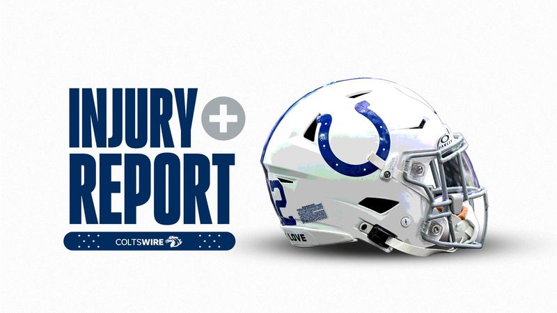 Indianapolis Colts injury report.
