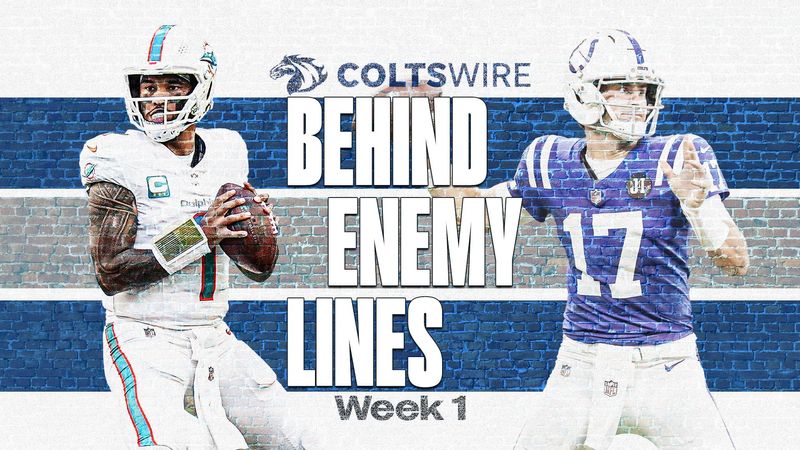 BEL Colts vs. Dolphins Week 1, 2025.