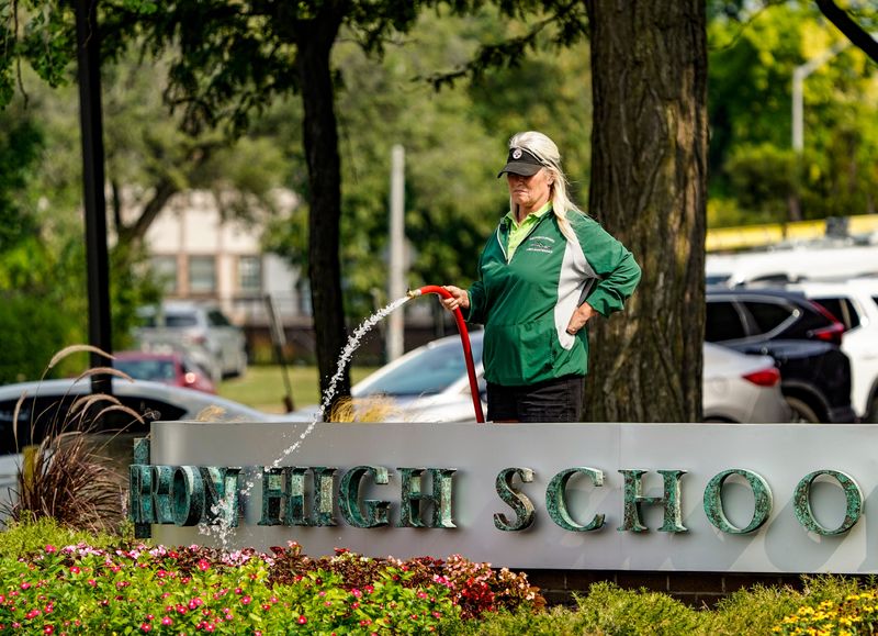 Herron High School on Friday, Sept. 5, 2025, in Indianapolis.