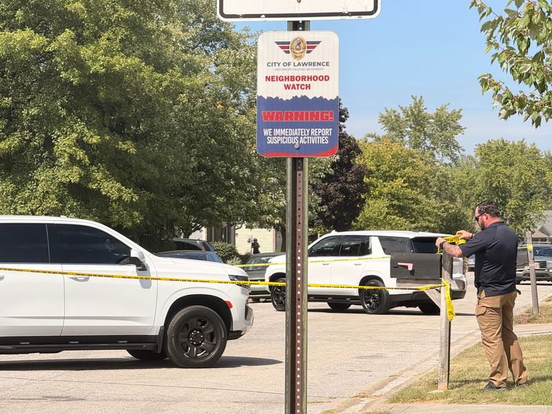 A man was shot by Lawrence Police inside a home in the 7300 block of Red Rock Road on Sept. 10, 2025.